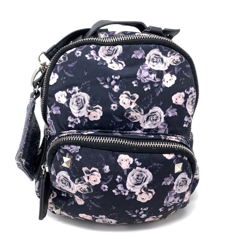 Madden Girl Mini Floral Backpack School Travel